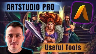Useful Tools On ArtStudio Pro