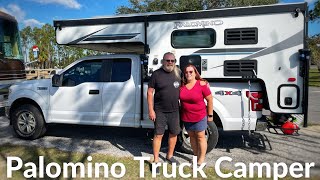 Palomino 1251 Soft Side Truck Camper Tour - Ford F-150 - The EdelKampers