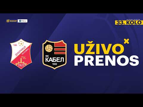 GFK Dubočica - Kabel Mozzart Bet Prva liga Srbije 2025/26 33. Kolo — football video