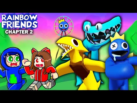 RAINBOW FRIENDS CHAPTER 2 is AMAZING (FULL GAME) | ALL ENDING 😱