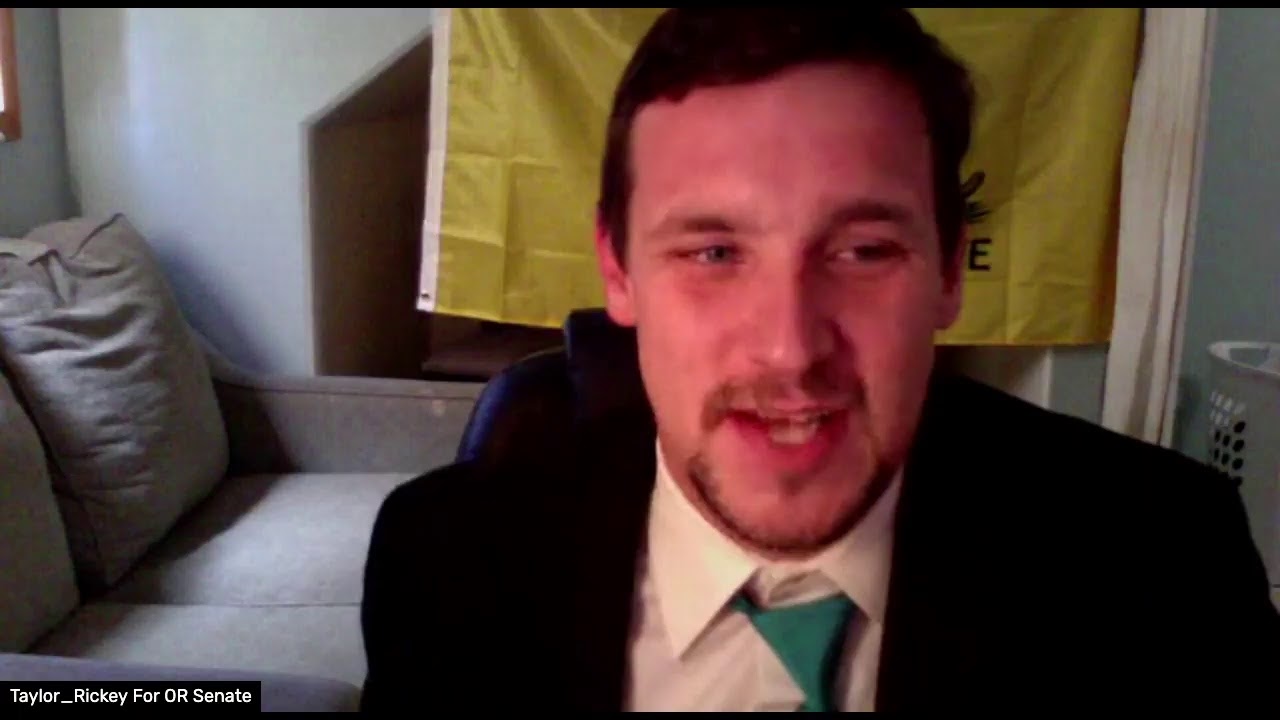 Taylor Rickey Libertarian for Oregon State Senate 10 - YouTube