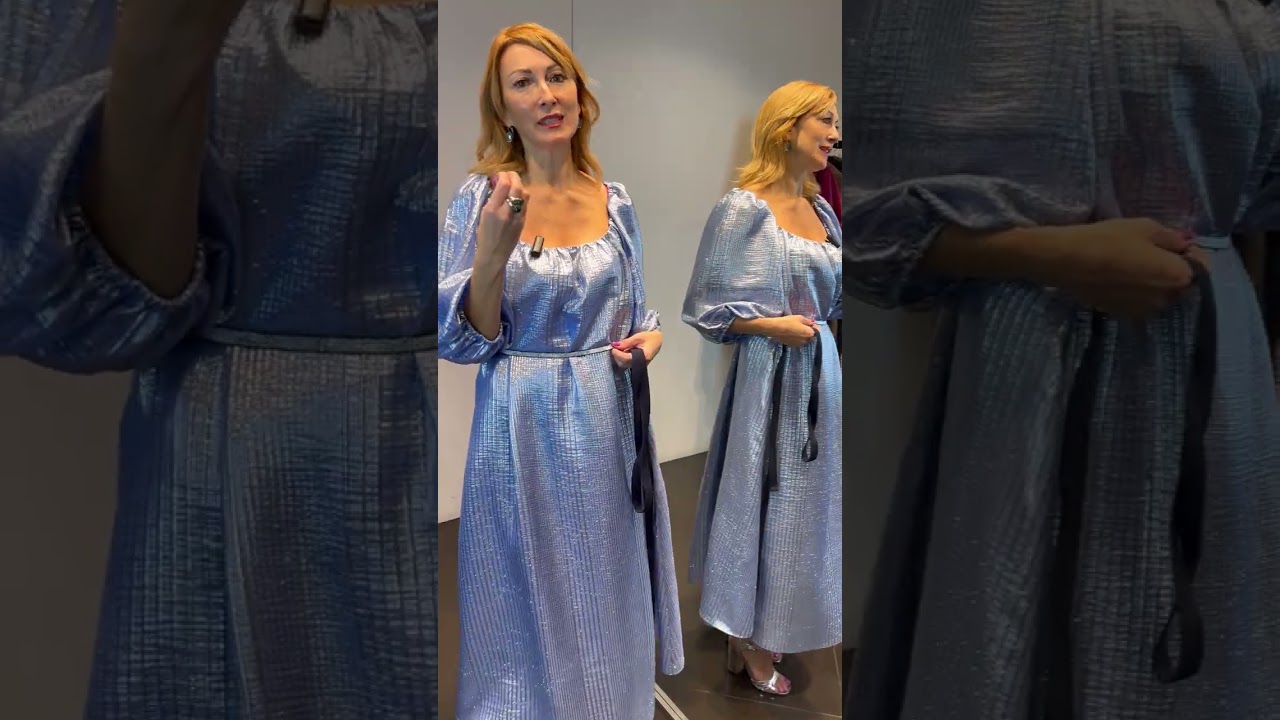 Как полюбить платья платья в свободном силуэте, а еще плюс и люрекс. Заказ на www.iyayots.com