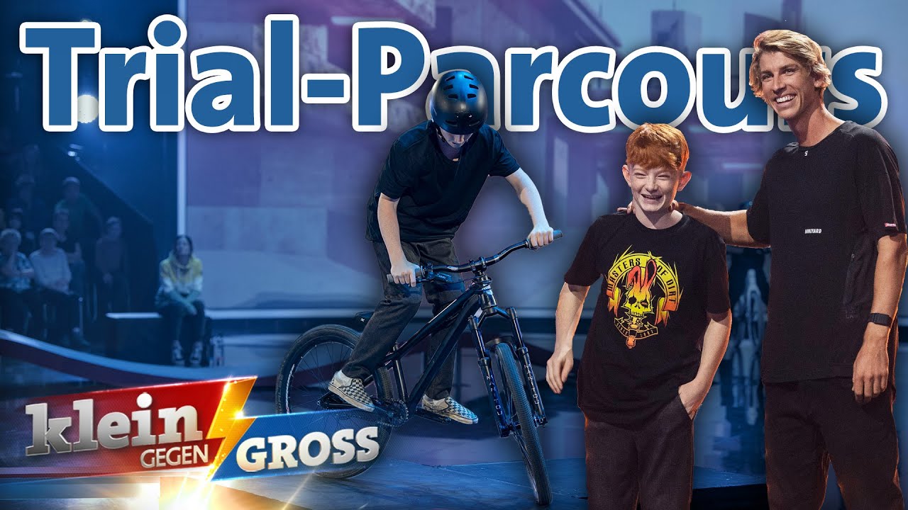 Fabio Wibmer (@Fabio Wibmer) vs. Samy (12): Trial-Parcours! | Klein gegen Groß