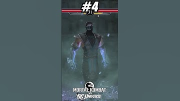 Mortal Kombat Fighters Ranked Worst to Best for MK vs DC Universe