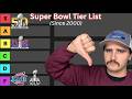 Super Bowl Tier List (Since 2000)