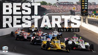 'Absolute INSANITY!': Best restarts from the 2024 Indy 500 | INDYCAR