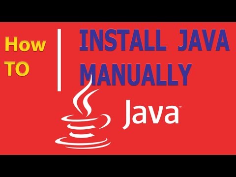 How to install Java Manually step by step in Windows 10  (2018 - method)