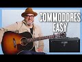 Commodores Easy Guitar Lesson + Free PDF 🎸