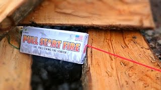 Pull String Fire Starter - Pull Start Fire