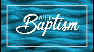 Baptism Sunday
