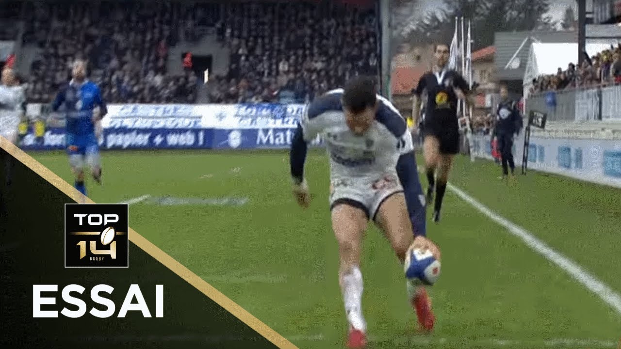 TOP 14 - Essai Rémy GROSSO (ASM) - Castres - Clermont - J15 - Saison 2018/2019