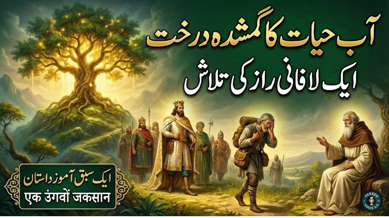 Aab E Hayat ka Gmashdah Darkht | जीवन का खोया हुआ वृक्ष | Urdu Islamic Story | 