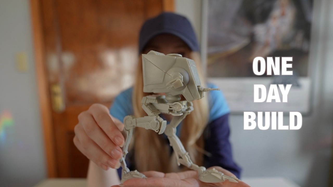 СОЗДАНИЕ AT-ST | STAR WARS: ROTJ — набор для сборки модели