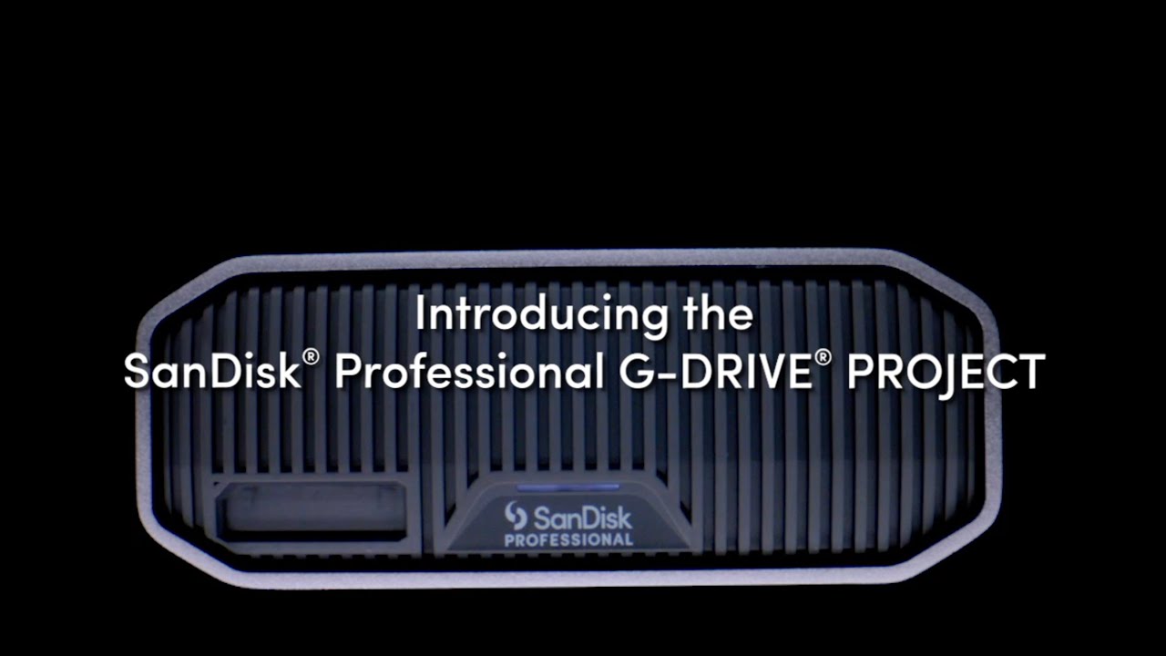 SanDisk Pro 18TB G-DRIVE Project External HDD| SDPHG1H-018T-MBAAD