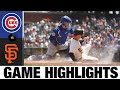 Cubs vs. Giants Game Highlights (6/6/21) | MLB Highlights