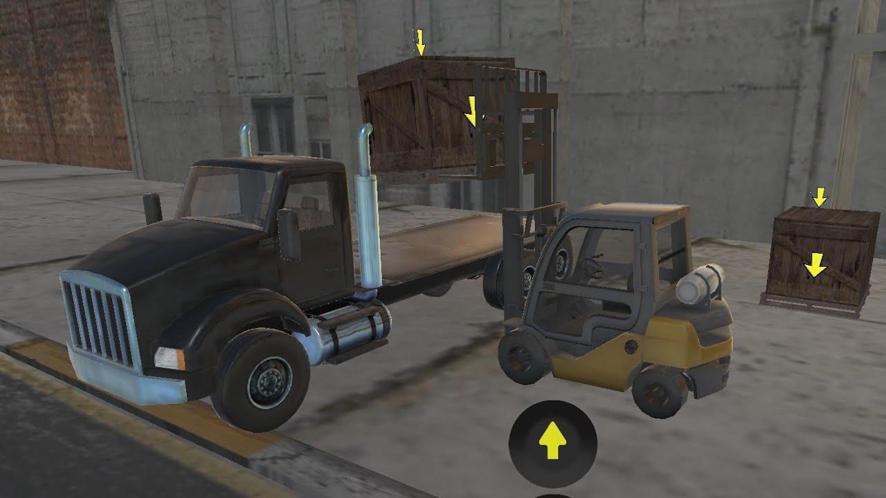 Truck Forklift Factory Simulator - Android Gameplay - YouTube