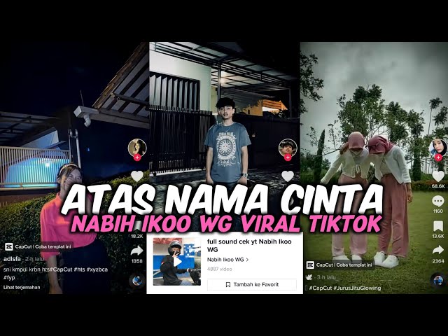 DJ ATAS NAMA CINTA NABIH IKOO WG VIRAL TIKTOK - DJ MENGAPA YANG LAIN BISA MENDUA DENGAN MUDAHNYA class=