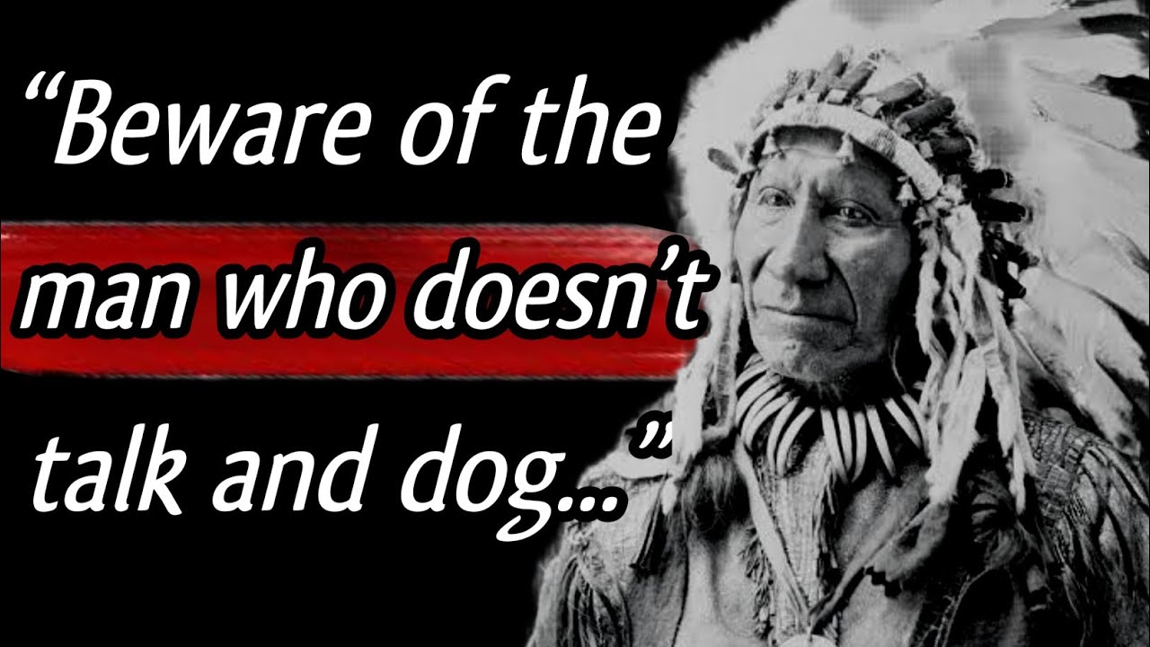 These Native American proverbs Are Life Changing - YouTube