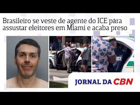 BRAZILIAN IMPERSONATING ICE AGENT ARRESTED