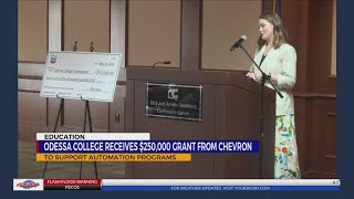 Chevron's $250K grant boosts Odessa College tech education