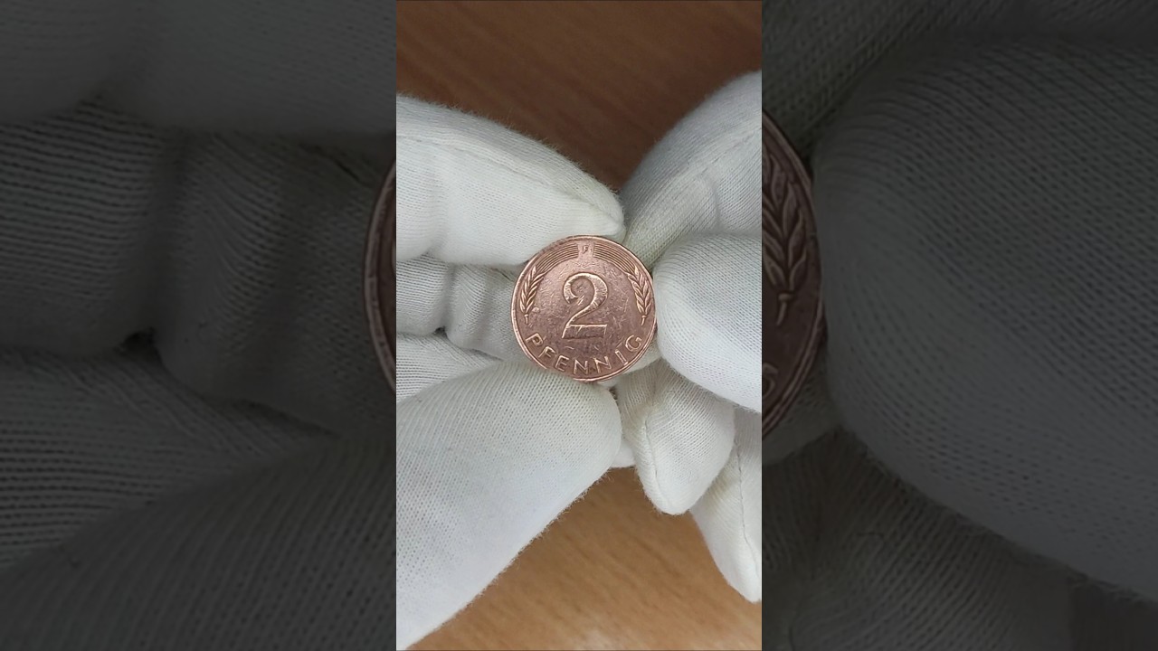 Цена монеты 2 пфеннига 1985 года. Германия (ФРГ).