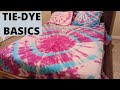 HOW TO TIE-DYE SHEETS (for beginners)