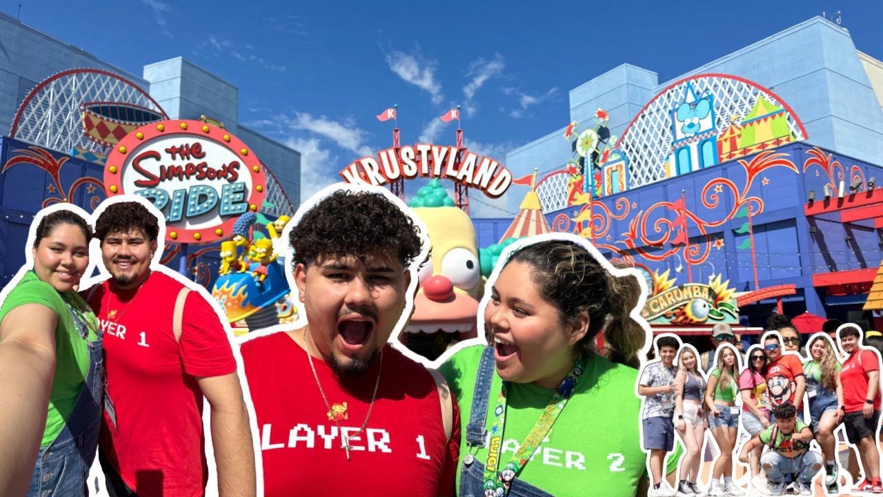 GETTING ON ALL THE RIDES AT UNIVERSAL STUDIOS IN 10 HRS  | SEEING SUPER MARIO FOR THE FIRST TIME 🔥