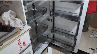 Modular किचन में! पैंट्री unit कैसे Install करें How to Fitting a Modeler Kitchen Pantry Unit