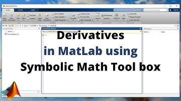 Derivatives in MatLab using Symbolic Math Tool box | Partial Differentiation using Matlab