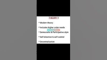 Theory X and Theory Y || UGC NET Paper 2 Commerce Business Management #management #commerce #shorts