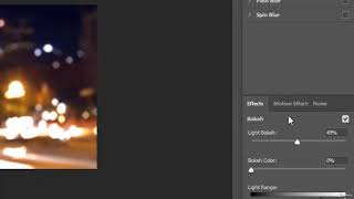 2  Design a Wallpaper 1 Discover the Blur effect and the  Bokeh Effect screenshot 5
