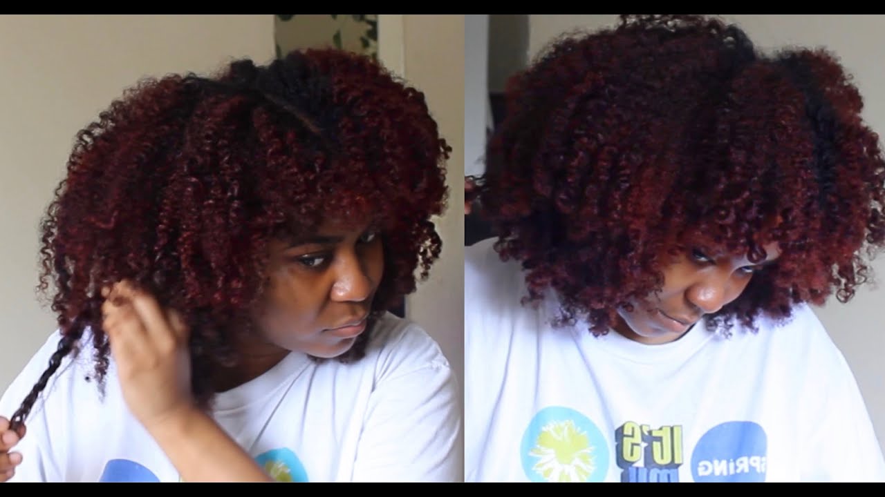 Watch me MOISTURIZE and STYLE my NATURAL HAIR | Zel Lewis