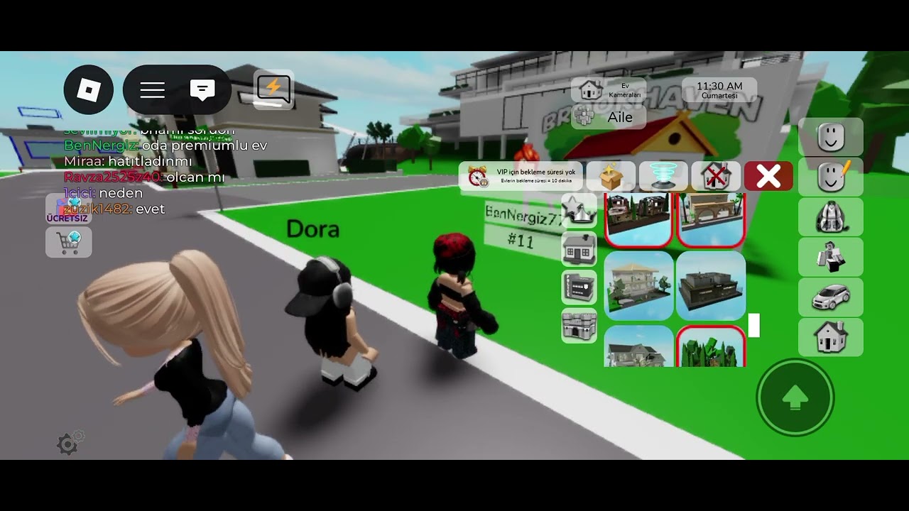 Brookhavenda evlerin gizli yerlerini gösterdim! 😱 @Roblox Brookhaven rp 🏡@TatlışKedi_123 