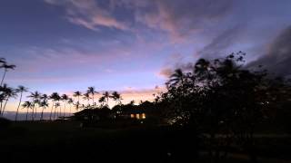 Lanai sunset timelapse