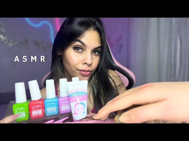 ASMR Nail Art Roleplay 💅🏼 (Tingling Manicure for Relaxation)