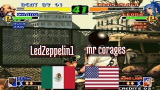 King of Fighters 2000 (FT5) - LedZeppelin1 (MX) vs mr corages (US) - 2021-09-26