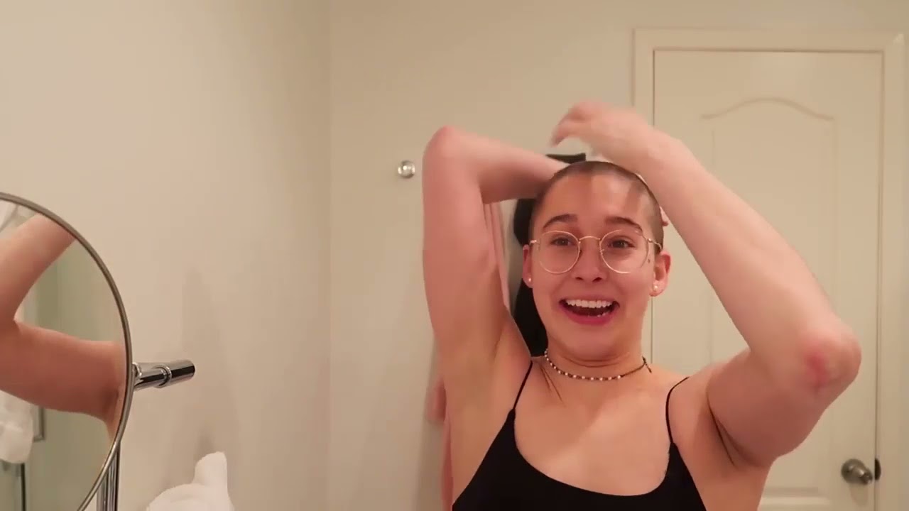 Я наконец-то побрил голову