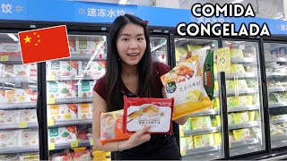 eating  🇨🇳 FROZEN SUPERMARKET FOOD for 24 hours | Comiendo COMIDA CONGELADA CHINA por UN DÍA