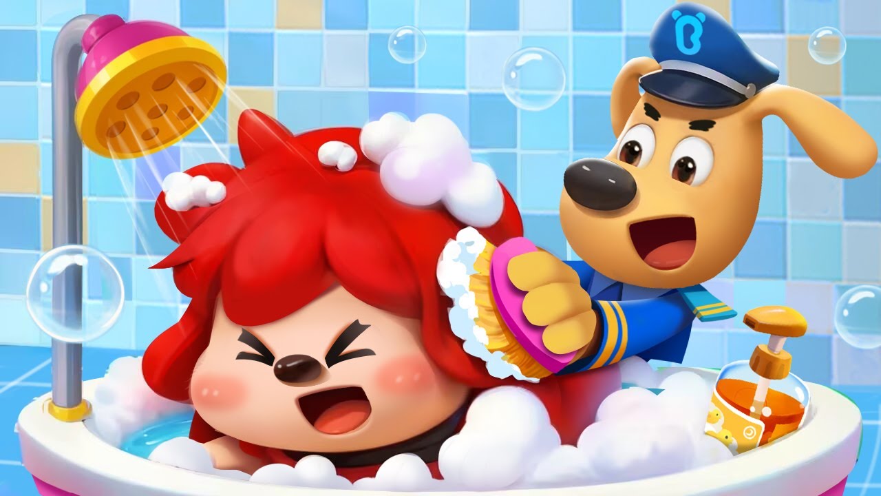 おふろぎらいなペット | ラブール警部の事件簿 | 赤ちゃんが喜ぶアニメ | 動画 | ベビーバス| BabyBus