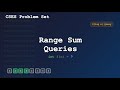 CSES Range Sum Queries I - Segment trees | Complete Solution Explained | Competitive Programming