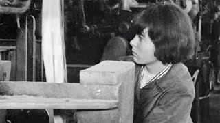 The Work of The Weavers - A Linen Factory in Belfast City, Ireland 1965
