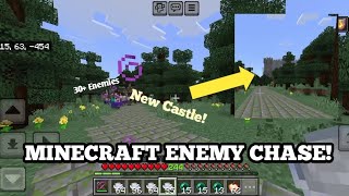 Minecraft - Enemy Chase to Castle 🔥💀