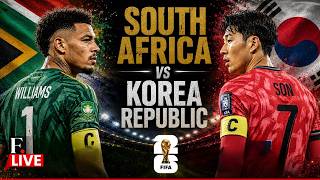 🔴South Africa VS South Korea | FIFA World Cup 2026 | Ronwen Williams VS Son Heung-min | GROUP A