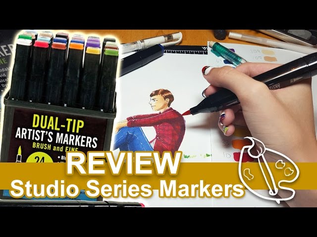Studio Series Markers Review [Actual Copic Markers Alternative?!] 