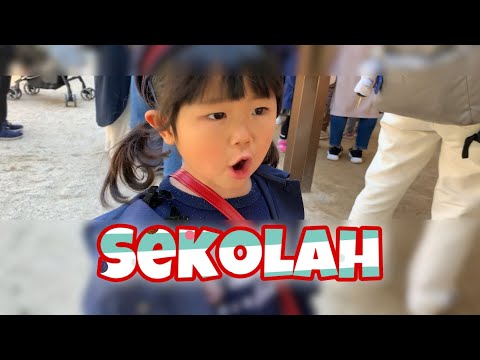 SEKOLAH TK DI JEPANG | Peralatan Sekolah dan Hari Pertama Kedua Sekolah