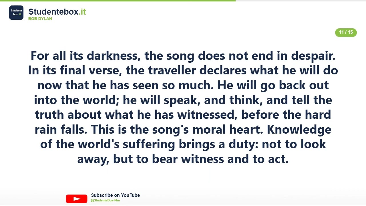 Video thumbnail: Bob Dylan: The Voice of a Generation — English B2