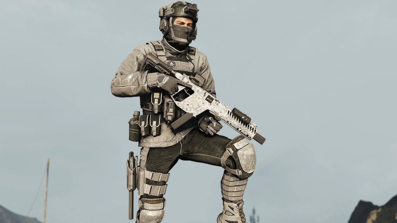 Ghost Recon Breakpoint - Neutralize The Target - Black Gray Camo - YouTube