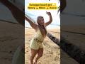 European beach girl | Nancy | Bikini | Dance | #shorts #foryou #explore #nature #viralvideo #vlog