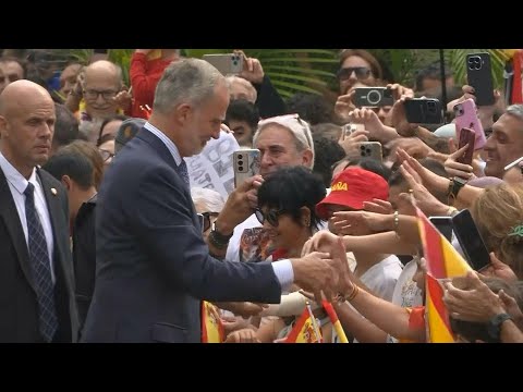 Ceuta recibe a los reyes de España en visita de alta tensión