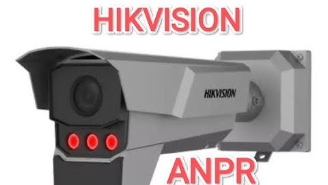Hikvision ANPR camera settings #ANPR #anpr @teknotubetutorials7221 by cd sir